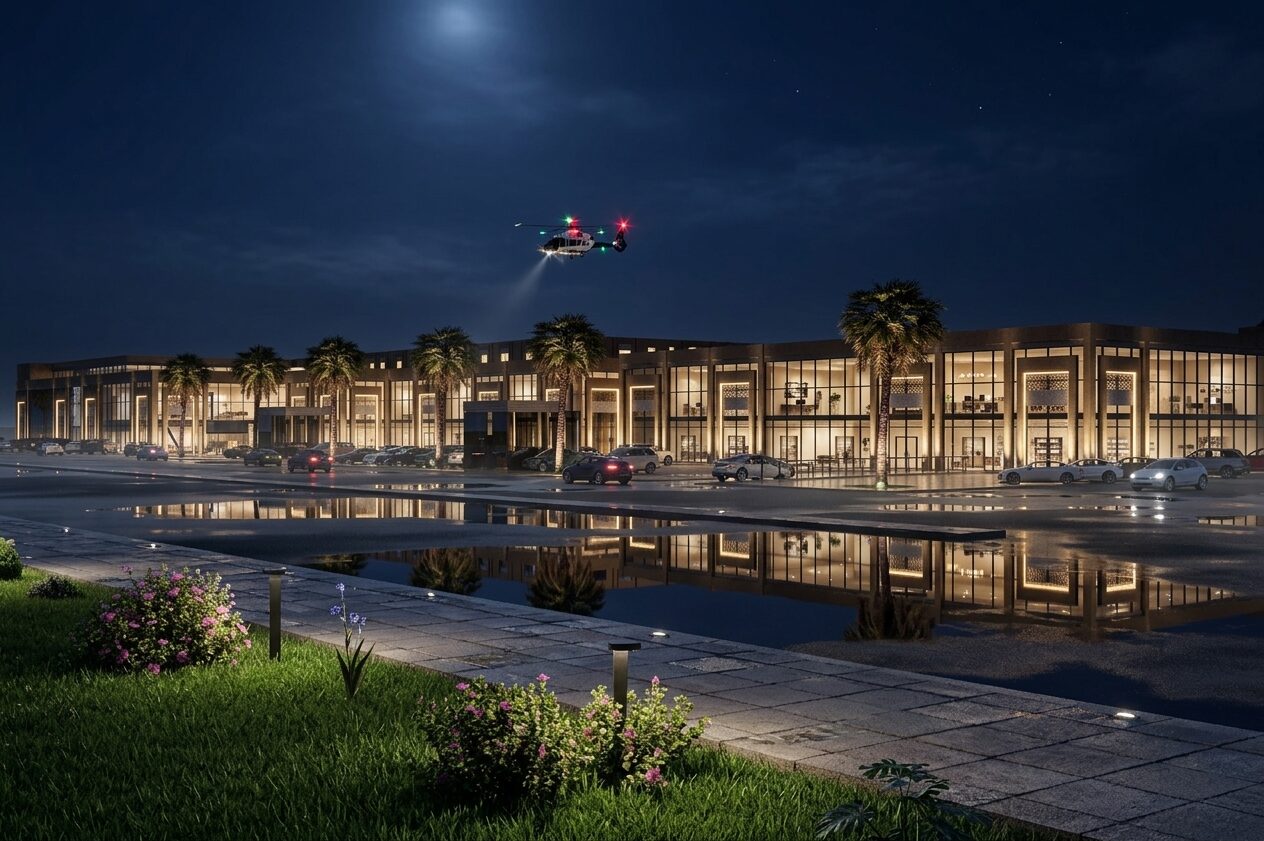 بارك 1 - واجهة معمارية